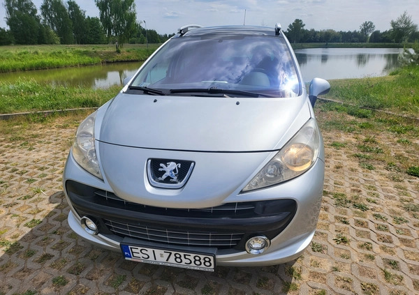 Peugeot 207 cena 12909 przebieg: 126000, rok produkcji 2009 z Sieradz małe 277